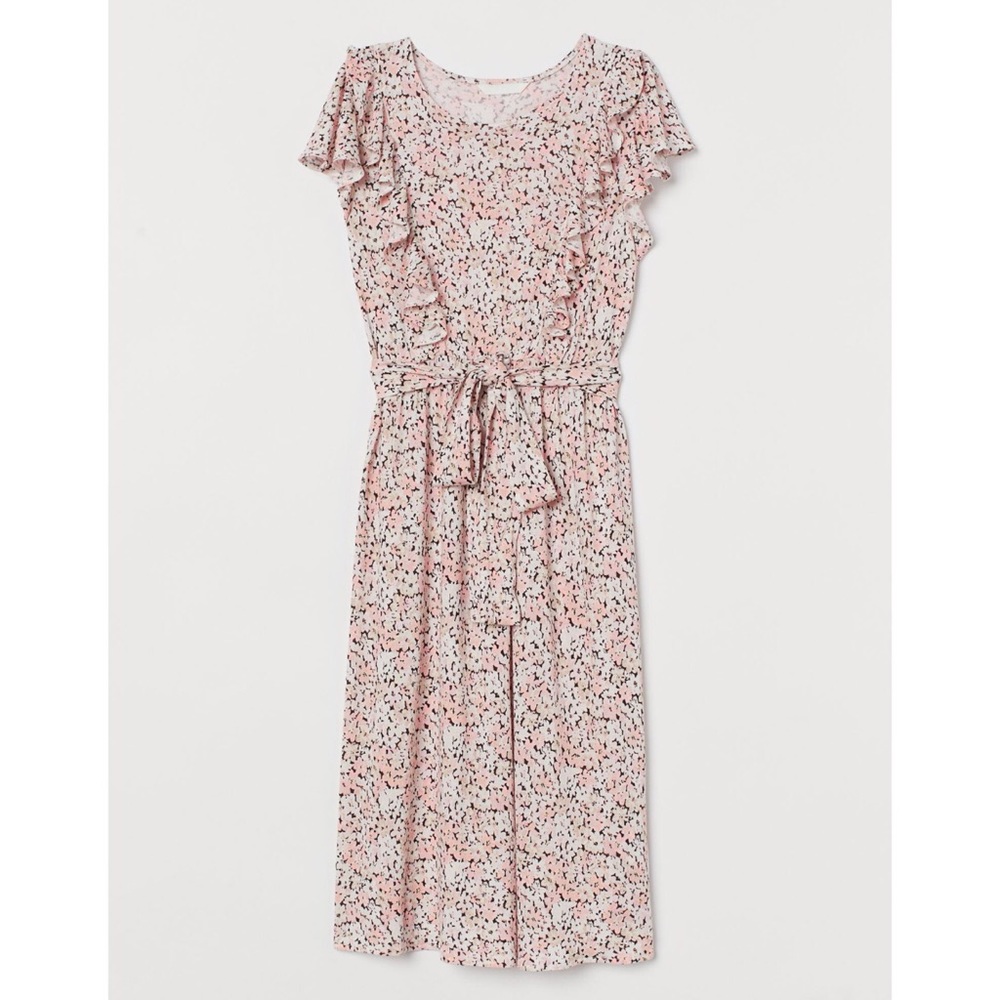 H&M MAMA Maternity Ruffled Dress